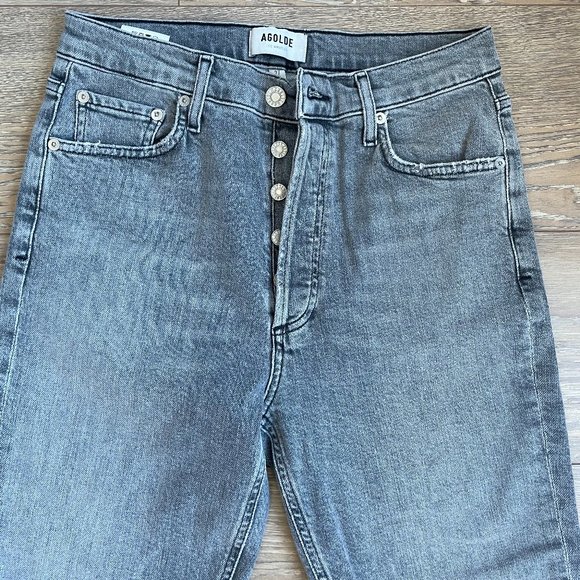AGOLDE Nico High-Rise Skinny Jeans Size 27 - Picture 5 of 12
